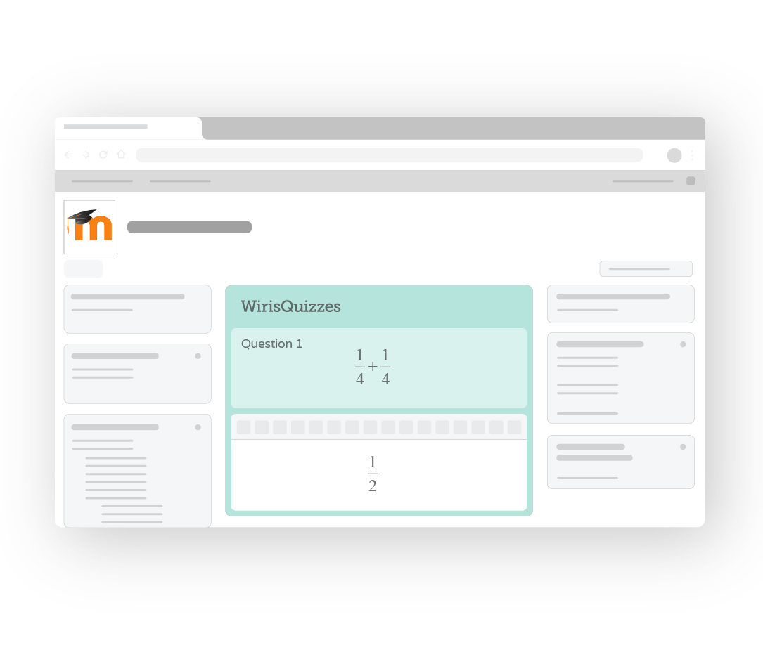 WirisQuizzes for moodle