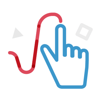 Wiris handwriting icon