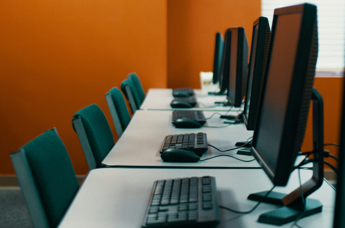 university computer room