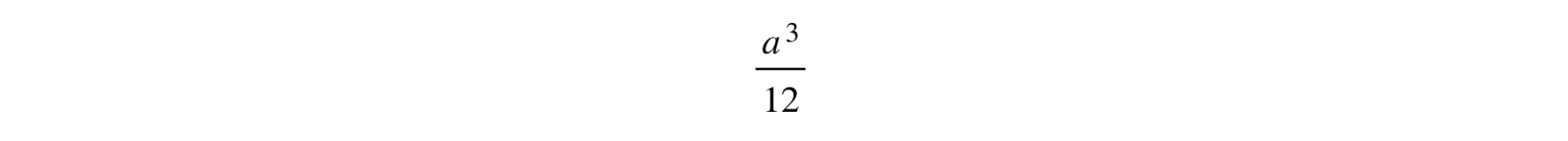 a sup 3 / 12