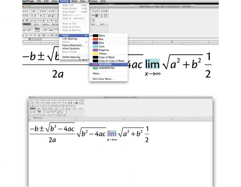 Mathtype editor mondadori