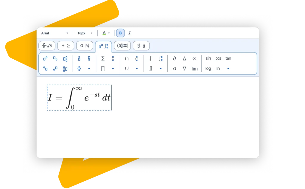 online equation editor
