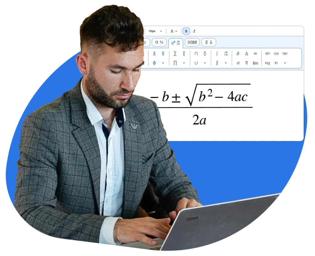 editores técnicos matematicas
