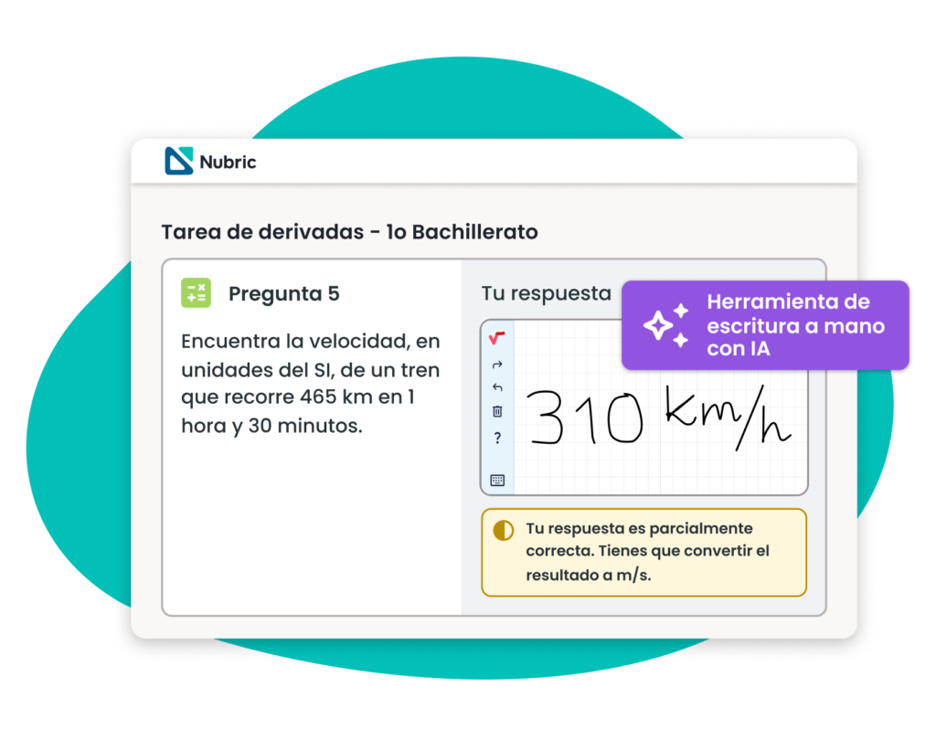 Correccion personalizada Nubric