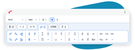 mathtype toolbar