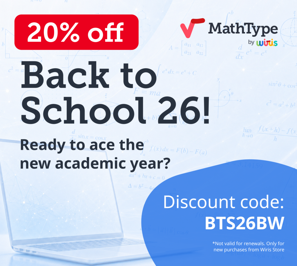 Back to School with MathType