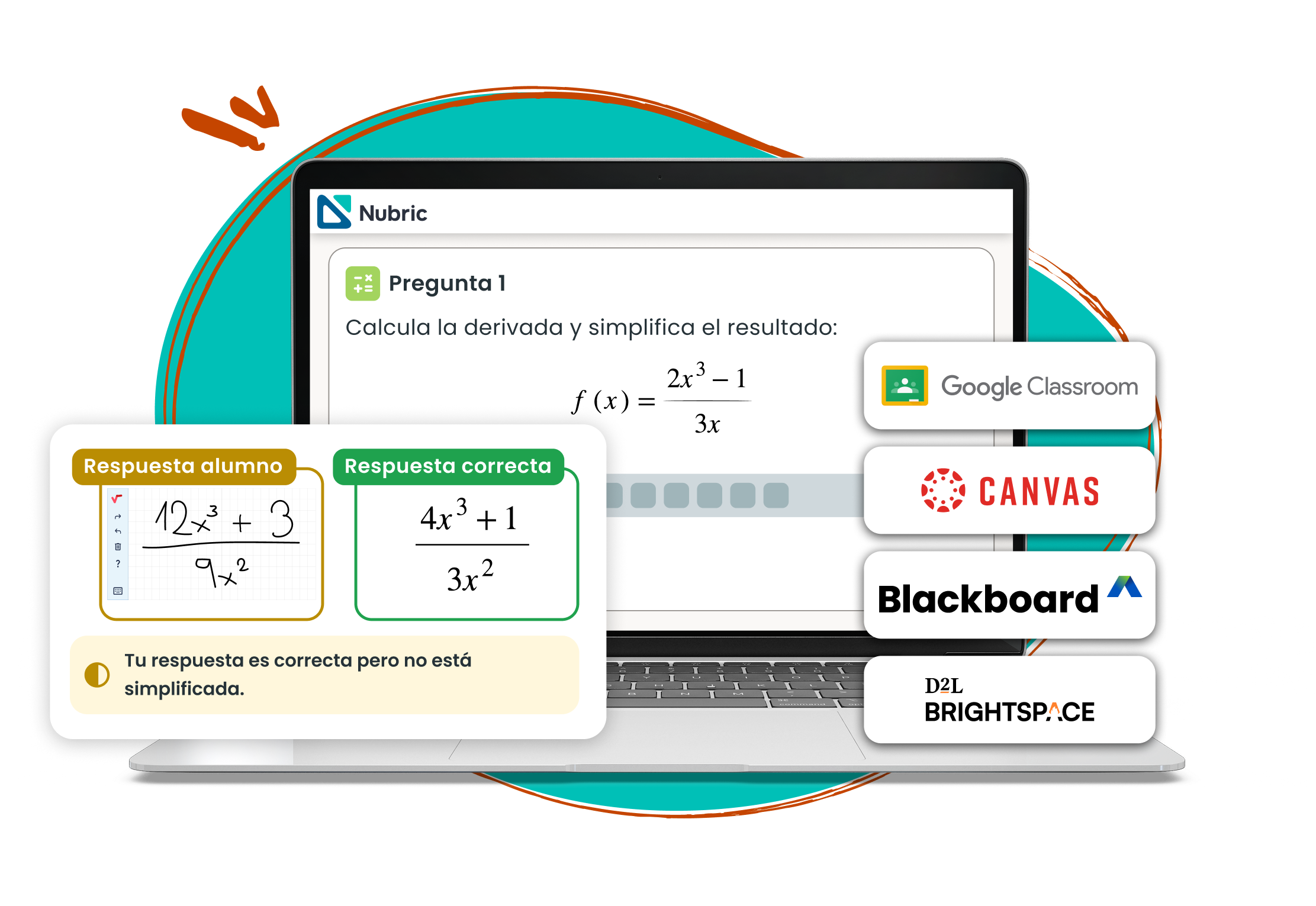 Resolviendo problemas matemáticos con Nubric