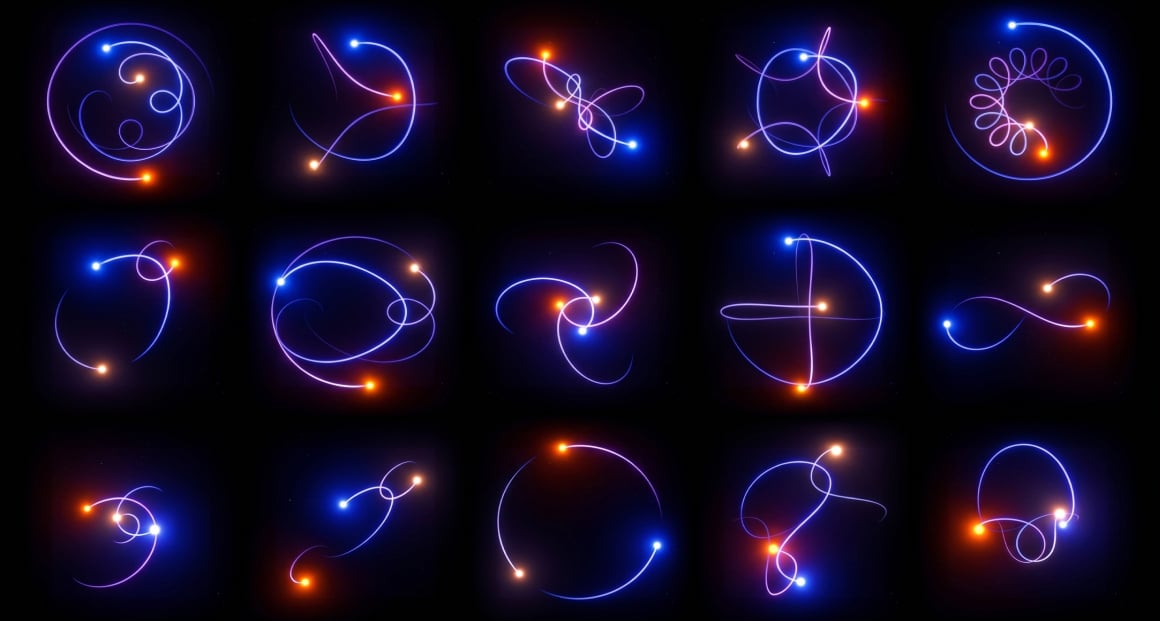 three-body movements