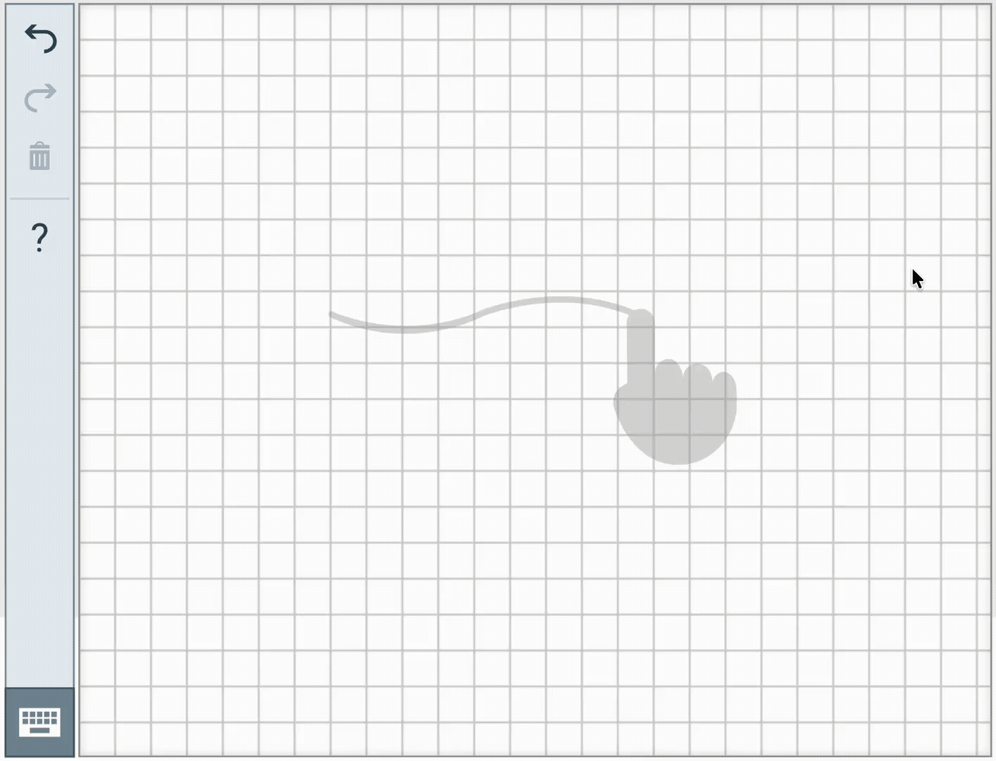صيغة رياضية مكتوبة بخط اليد داخل واجهة MathType