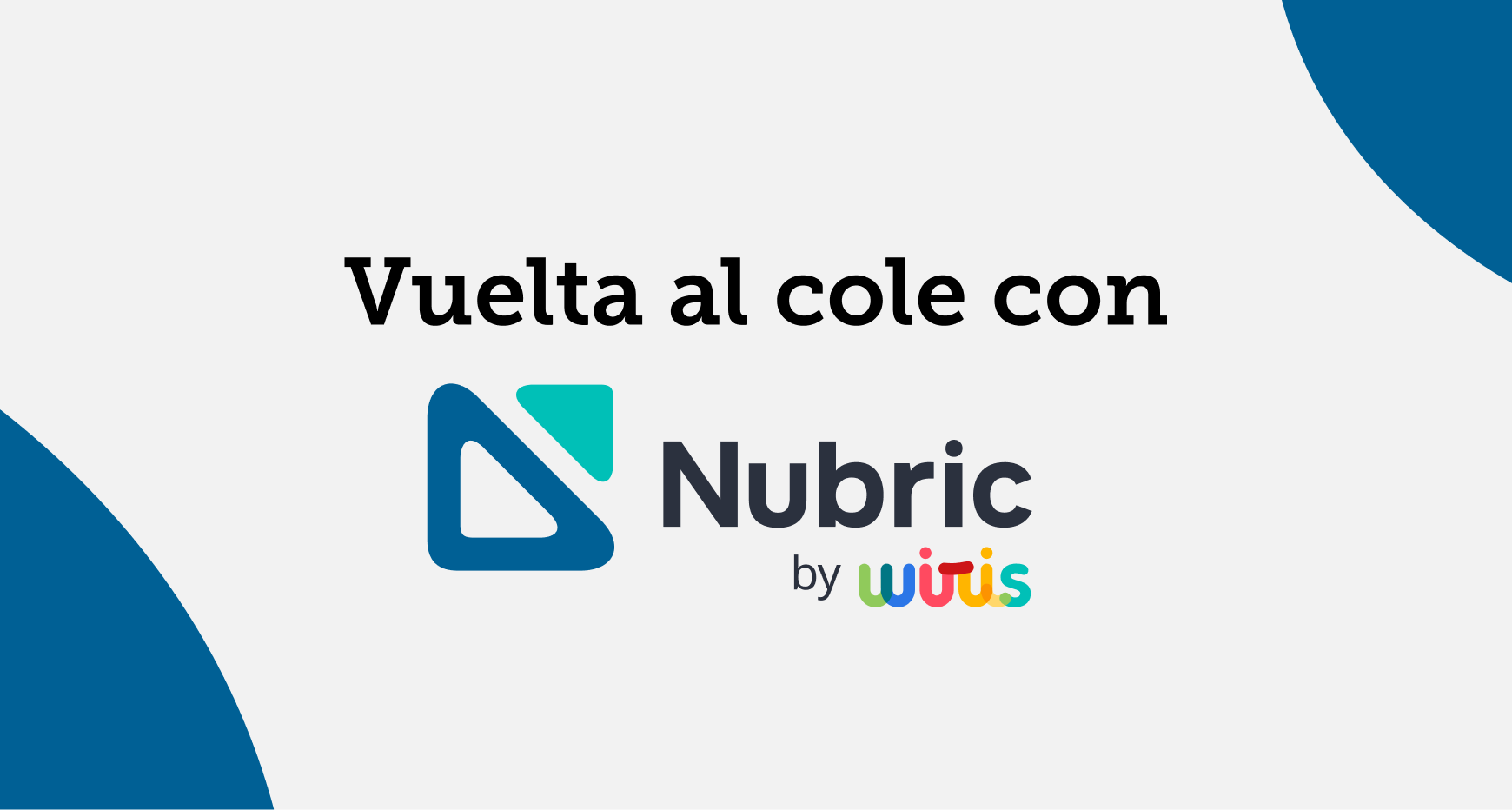Vuelta al cole con Nubric