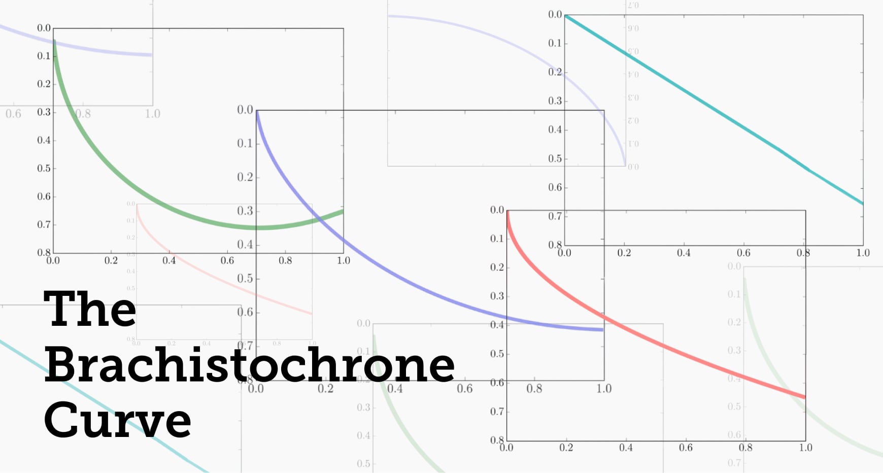 Why the fastest path isn’t the shortest? The brachistochrone curve